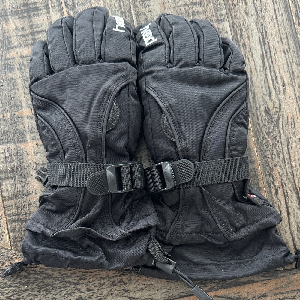 Head boys Black Insulated Gloves